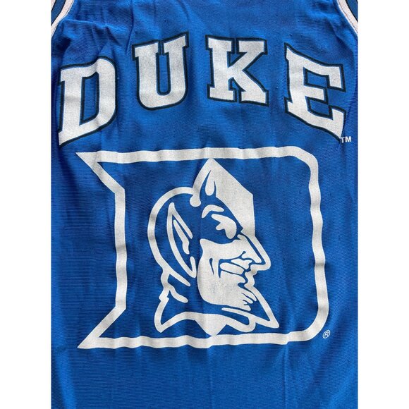 Vintage Duke Blue Devils Mens Basketball Jersey XL By City Boys O3 - Picture 2 of 7